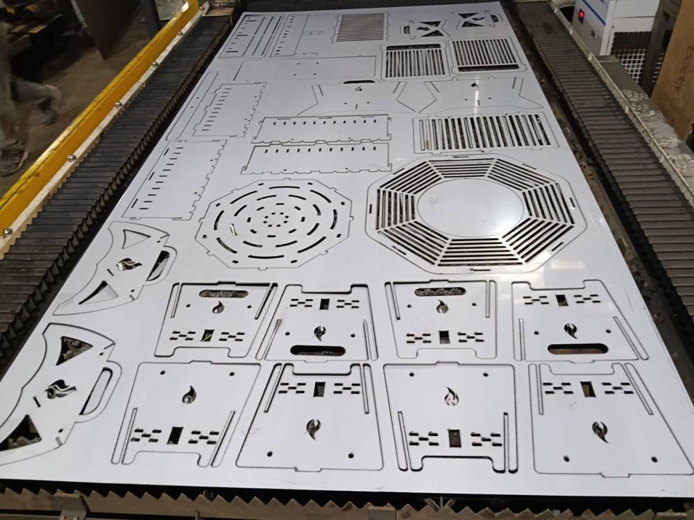 Piezas con diseños calados
